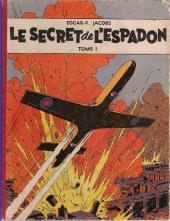 Blake et Mortimer (Les aventures de) (Historique) -1a1955- Le Secret de l'Espadon - Tome I