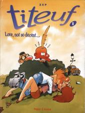 Titeuf (en anglais) -1- Love, not so decent...
