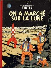 Tintin (Historique) -17B24- On a marché sur la Lune