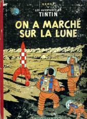 Tintin (Historique) -17B16- On a marché sur la Lune