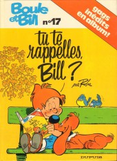 Boule et Bill -17a1981- Tu te rappelles, Bill ?