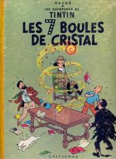 Tintin (Historique) -13B23- Les 7 boules de cristal