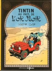 Tintin (Study Comics - del Prado) -4- Au pays de l'or noir
