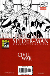 The amazing Spider-Man Vol.2 (1999) -533'- Civil War, The War at Home, Part 2 of 6 - San Diego 2006 Comic Con Limited Edition