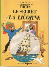 Tintin (Study Comics - del Prado) -6- Le secret de la Licorne
