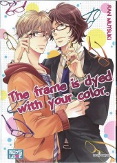 The frame is dyed with your color