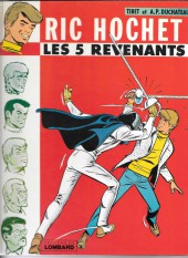 Ric Hochet -10b1979'- Les 5 revenants