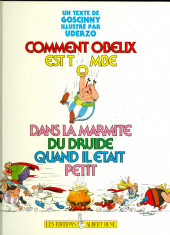 Astérix (Hors Série) -1989a1990- Comment Obélix est tombé dans la marmite du druide quand il était petit