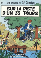Gil Jourdan -15a1977- Sur la piste d'un 33 tours