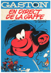 Gaston -R4a1986- En direct de la gaffe