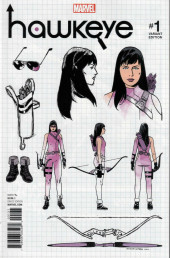 Hawkeye (2017) -1VC3- The Adorable Archer Takes Aim -- on Danger!