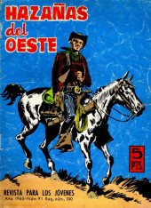 Hazañas del Oeste (Toray - 1962) -91- Número 91