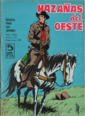 Hazañas del Oeste (Toray - 1962) -116- Número 116