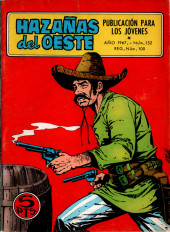 Hazañas del Oeste (Toray - 1962) -152- Número 152