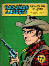 Hazañas del Oeste (Toray - 1962) -161- Número 161