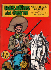 Hazañas del Oeste (Toray - 1962) -162- Número 162