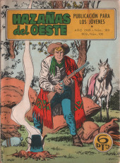 Hazañas del Oeste (Toray - 1962) -185- Número 185