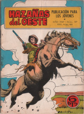 Hazañas del Oeste (Toray - 1962) -187- Número 187