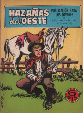 Hazañas del Oeste (Toray - 1962) -190- Número 190