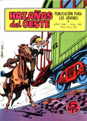 Hazañas del Oeste (Toray - 1962) -205- Número 205