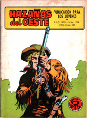 Hazañas del Oeste (Toray - 1962) -212- Número 212