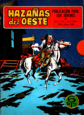 Hazañas del Oeste (Toray - 1962) -214- Número 214