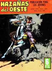 Hazañas del Oeste (Toray - 1962) -224- Número 224