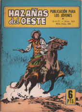 Hazañas del Oeste (Toray - 1962) -235- Número 235