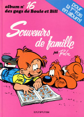 Boule et Bill -16b1991- Souvenirs de famille
