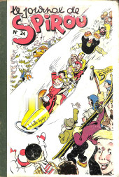 (Recueil) Spirou (Album du journal) -24FR- Recueil Spirou 24 édition Française
