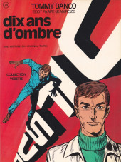 Tommy Banco -120- Dix ans d'ombre