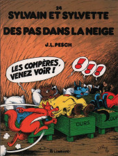 Sylvain et Sylvette -24a1991- Des pas dans la neige