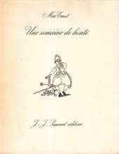 (AUT) Ernst, Max -1978- Une semaine de bonté (ou les sept éléments capitaux)