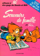 Boule et Bill -16a1984/08- Souvenirs de famille