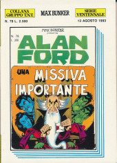 Alan Ford (Serie ventennale) -78- Una missiva importante