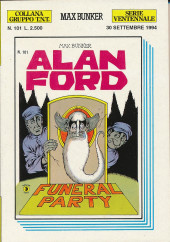 Alan Ford (Serie ventennale) -101- Funeral party