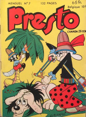 Presto -7- Numéro 7