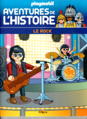 Playmobil (Aventures de l'Histoire) -54- Le Rock ou la révolution en musique