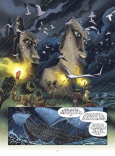 Extrait de Ushuaïa -1- Le trésor des Moaï