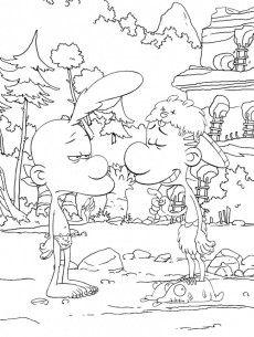 Extrait de Titeuf le film - Le mégalivre de coloriage - La préhistoire