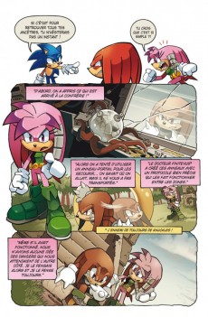 Extrait de Sonic (Delcourt) -4- Le Jeu des alliances