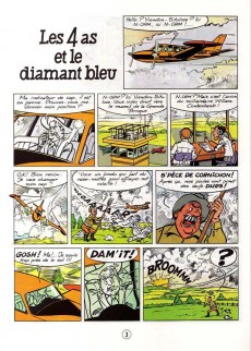 Extrait de Les 4 as -17- Les 4 as et le diamant bleu