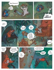 Extrait de Toto l'ornithorynque -7- Toto l'ornithorynque et le lion marsupial