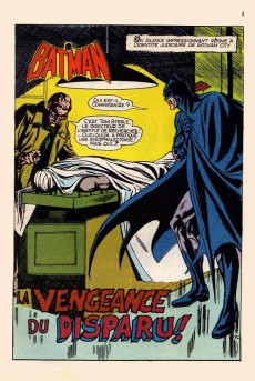 Extrait de Batman Géant (Sagédition - 1re série) -6- La vengeance du disparu
