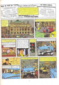 Extrait de Blake et Mortimer (Les aventures de) (Historique) -7d1980'- S.O.S. Météores - Mortimer à Paris