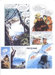 Extrait de Bob Morane 03 (Lombard) -24- Le temple des dinosaures