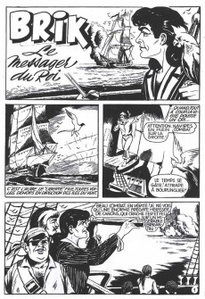 Extrait de Brik (Planche à bulles !) -1- Le messager du Roi