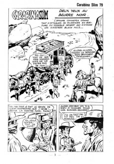 Extrait de Carabina Slim -81- Le piège