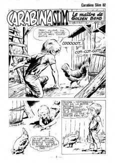 Extrait de Carabina Slim -82- Le maître de Golden Bend