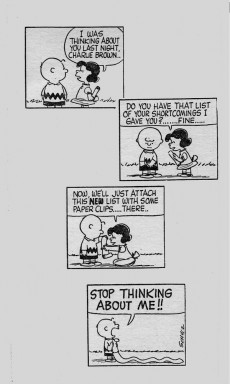 Extrait de Charlie Brown (en anglais) -2- You are too much, Charlie Brown